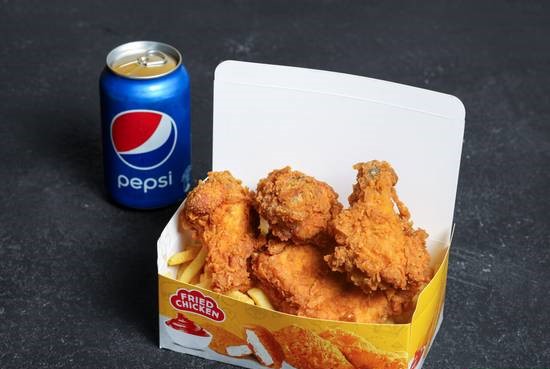 3 Wings & Fries